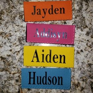 Personalized popsicle holders
